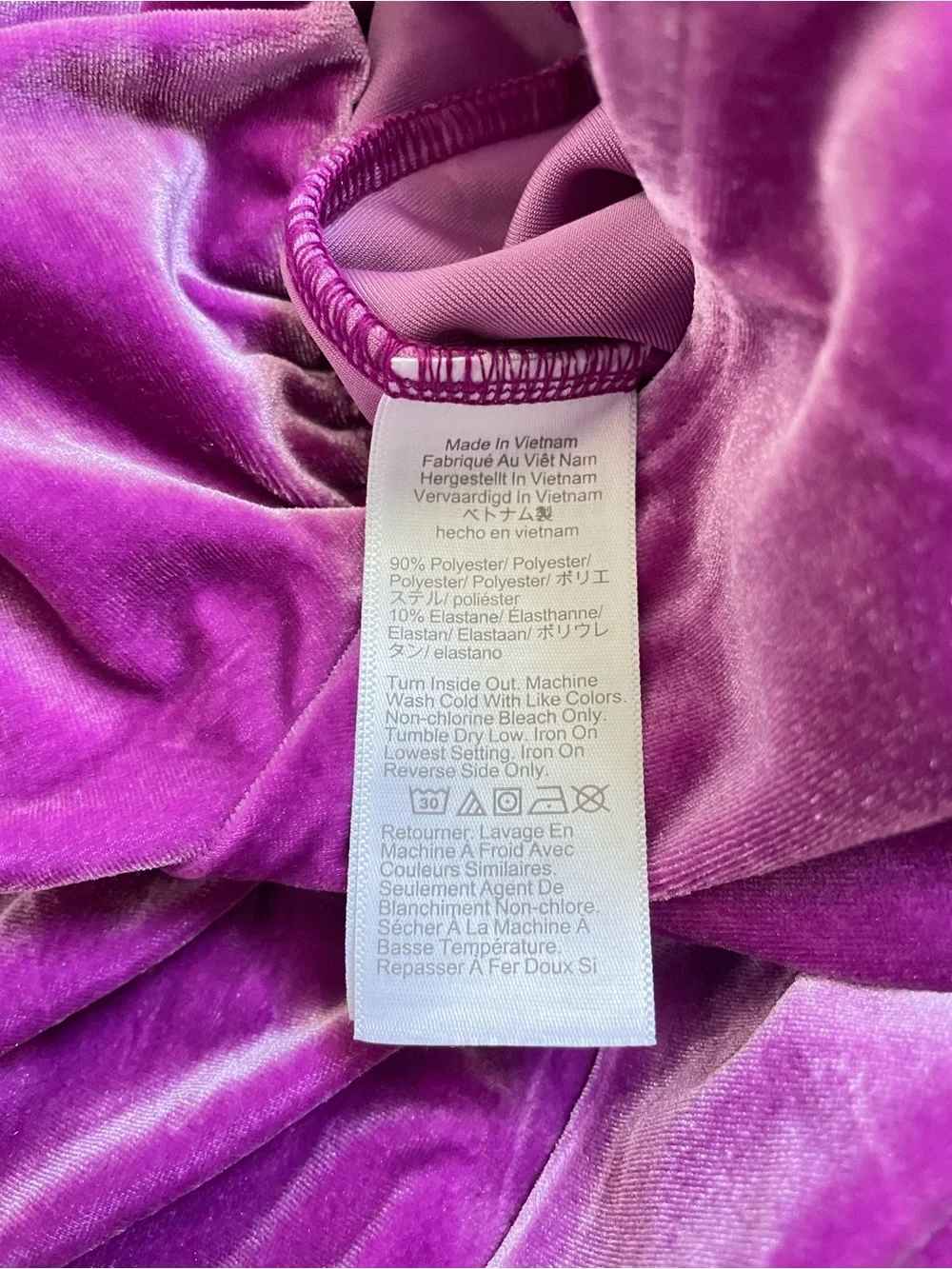 NWT Crewcuts by J.Crew Girls Purple Velvet Jumpsuit Size 8 Festive Event Holiday